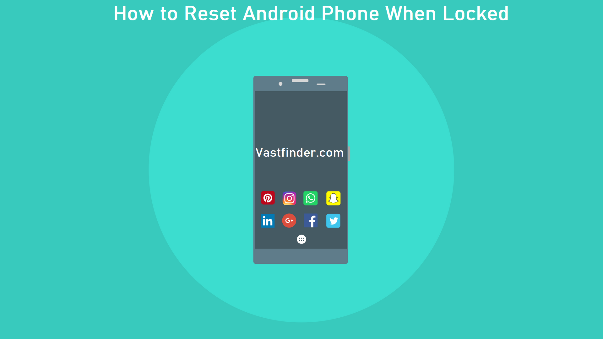 How to reset android phone when locked