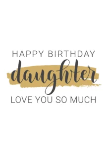 Happy Birthday Daughter 