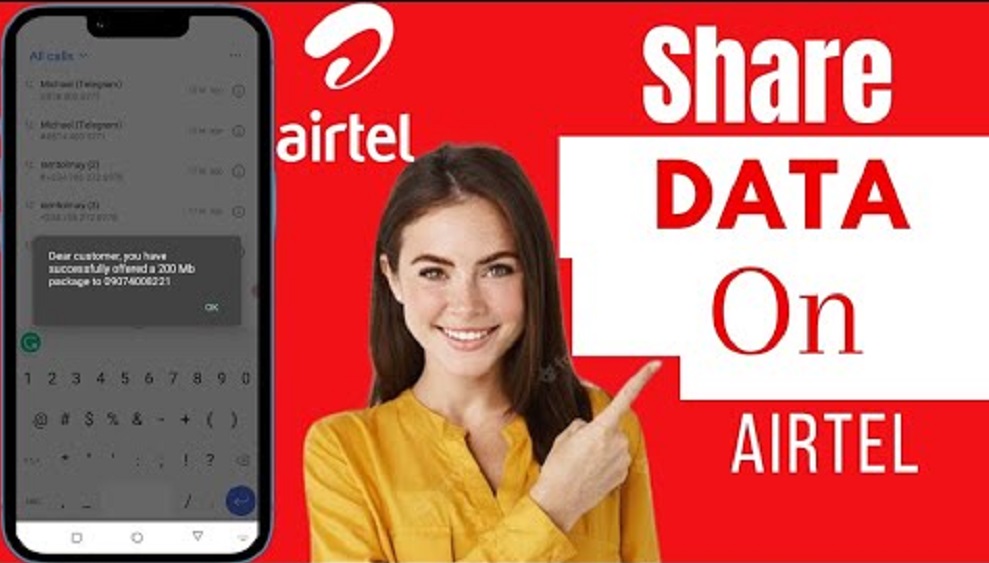 How To Share Data on Airtel