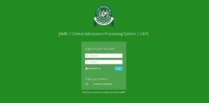 JAMB CAPS Login