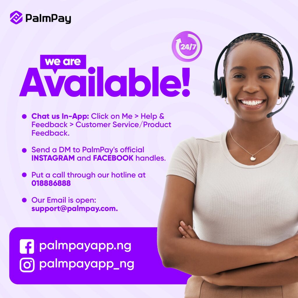 Palmpay Customer Care