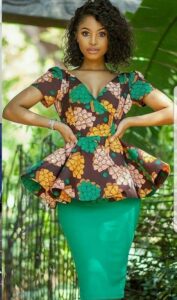 Skirt And Blouse Styles For Young Ladies