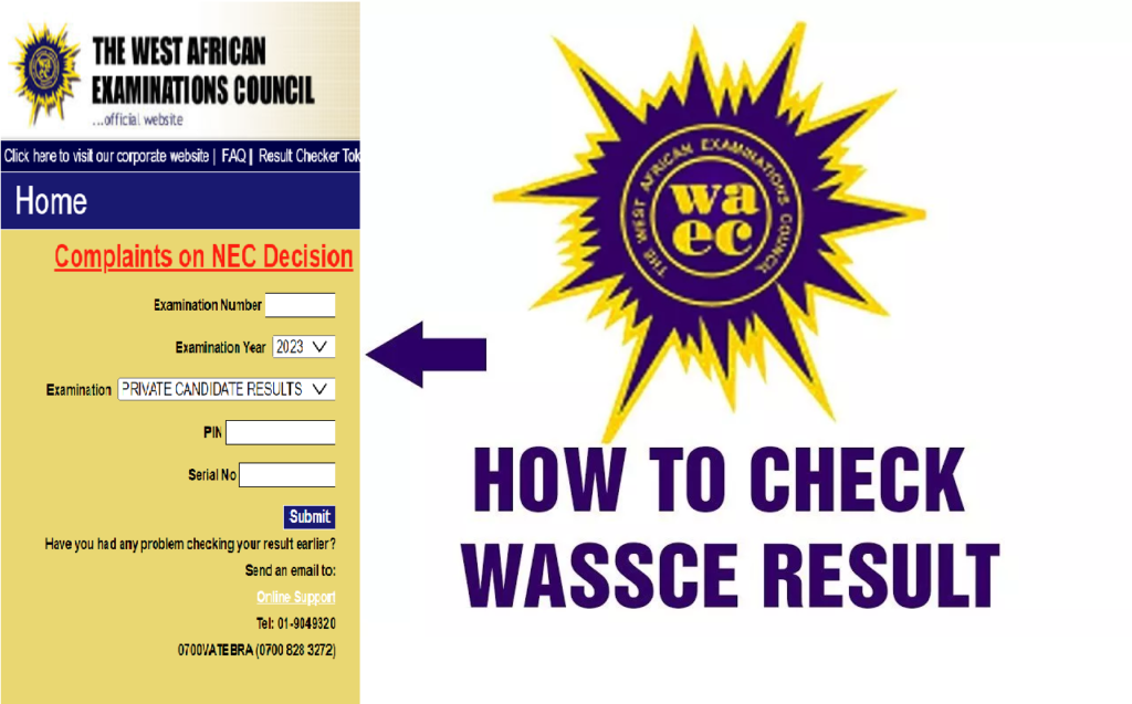 WAEC Result Checker