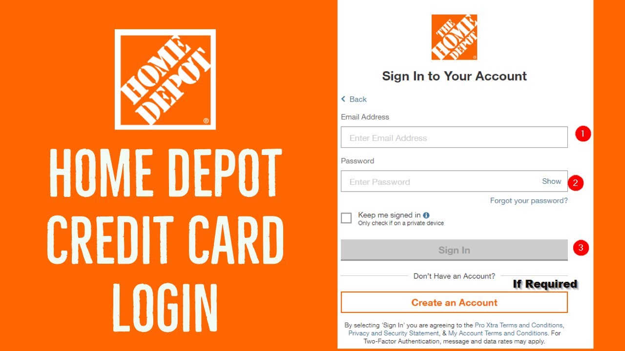 Home Depot Credit Card Login