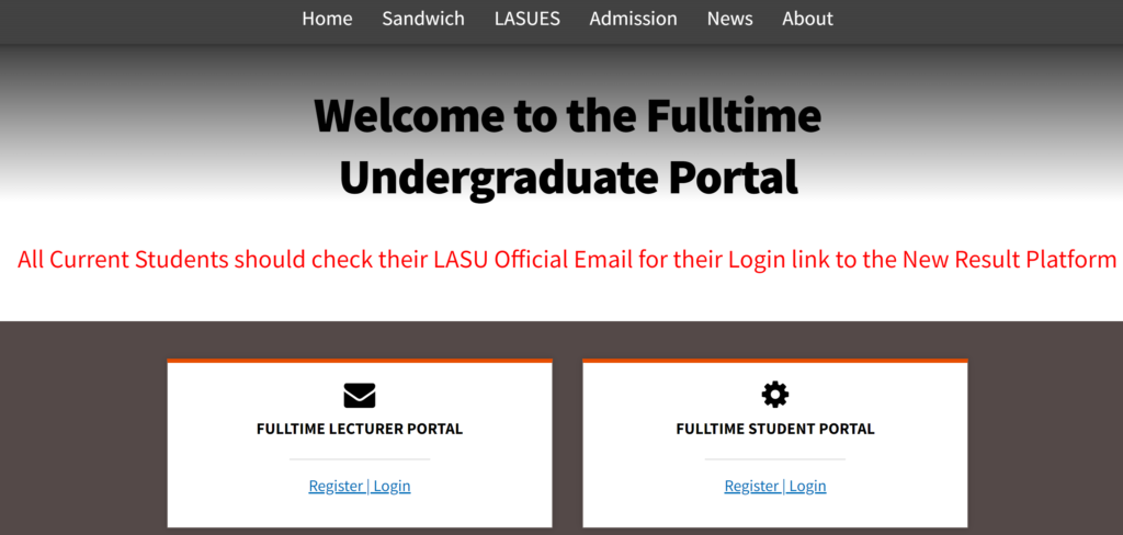 LASU Result Checker